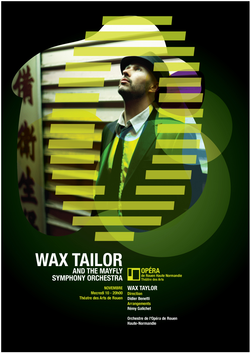 Affiches Wax Taillor Opéra Rouen
